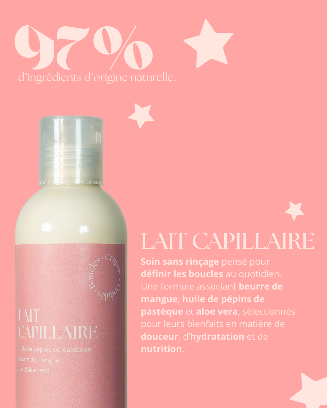 Lait capillaire