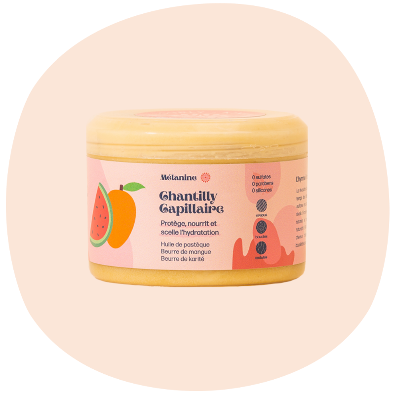 Chantilly pour cheveux afro et corps