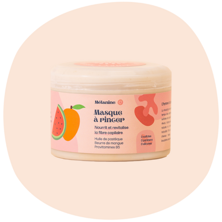 Soin profond hydratant cheveux afro